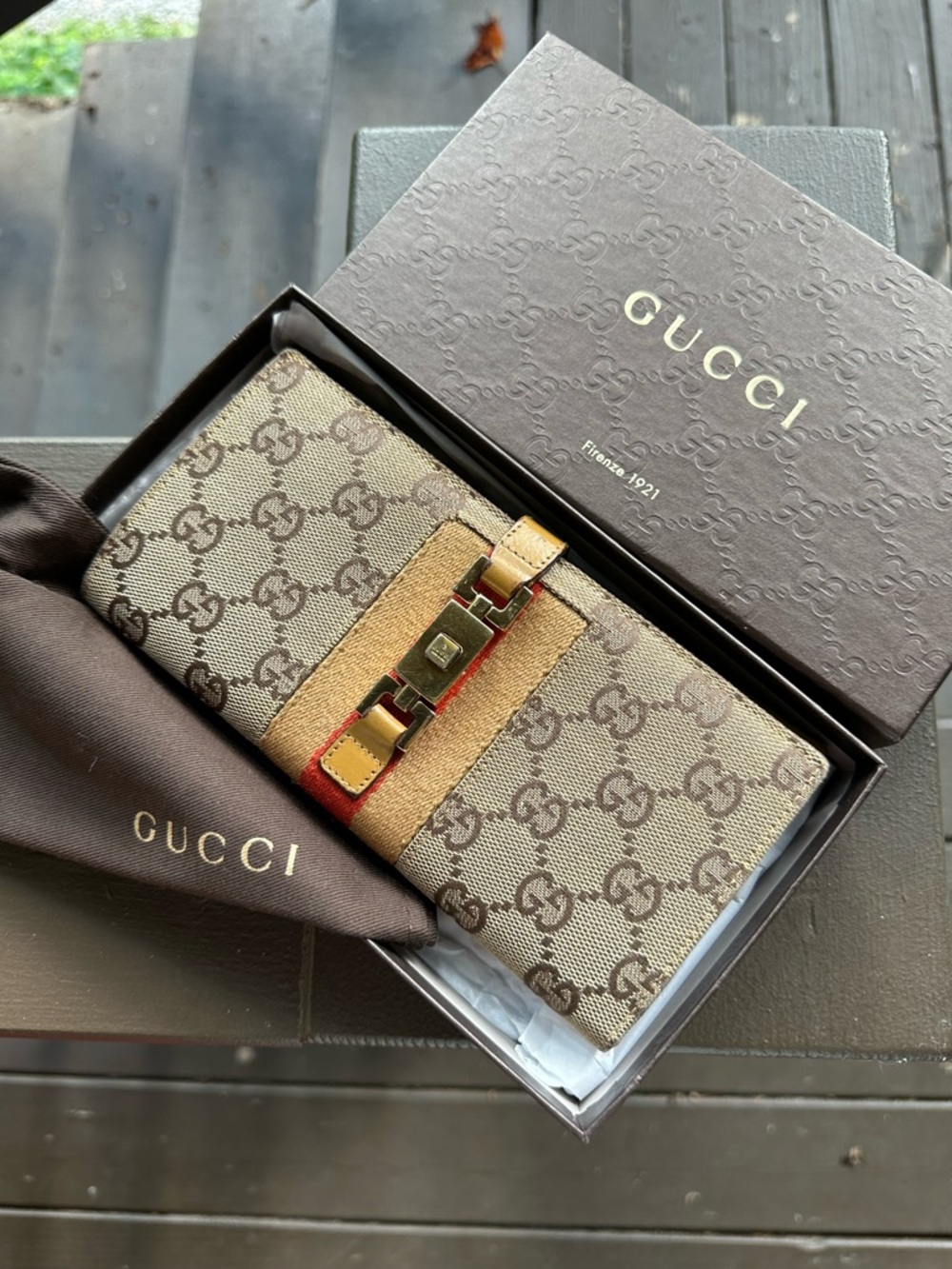 Gucci Jackie Long Wallet